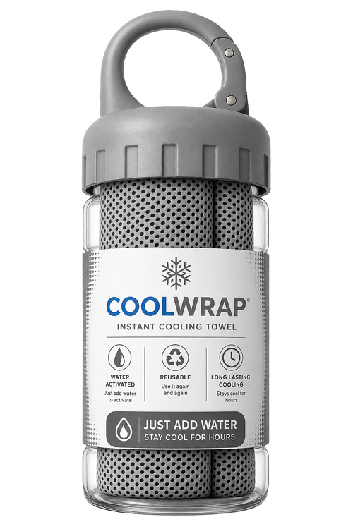 CoolWrap Instant Cooling Towel Blue